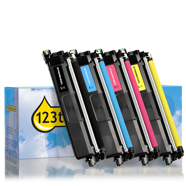 Marca 123tinta reemplaza a pack Brother TN-248XL BK/C/M/Y negro + 3 colores  130245 - 1