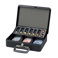Maul Caja fuerte portatil de acero color negro (30 x 25,5 x 9,3 cm) 5631490 402012