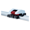 Maul Moldura de pared con clip de rodillo con 4 pinzas deslizantes (1 metro) 6243182 402244 - 4