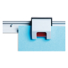 Maul Moldura de pared con clip de rodillo con 4 pinzas deslizantes (1 metro) 6243182 402244 - 5