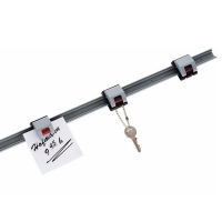 Maul Moldura de pared con clip de rodillo con 4 pinzas deslizantes (1 metro) 6243182 402244