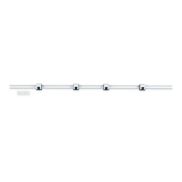 Maul Moldura de pared con clip de rodillo con 4 pinzas deslizantes (1 metro) 6243182 402244 - 2
