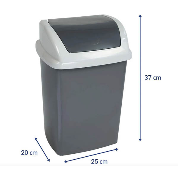 Maul Papelera Swing (10 litros) 354896 - 2