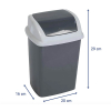 Maul Papelera Swing (5 litros) 354895 - 2
