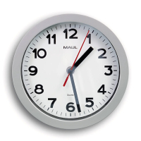 Maul Reloj de pared de plástico gris con esfera blanca (Ø 20 cm) 9052995 402496