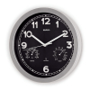 Maul Reloj de pared de plástico radiocontrolado gris con esfera negra (Ø 30 cm) 9059095 402495 - 2