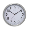 Maul Reloj de pared radiocontrolado de aluminio gris plateado con esfera blanca (Ø 40 cm) 9063108 402493 - 1