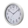 Maul Reloj de pared radiocontrolado de aluminio gris plateado con esfera blanca (Ø 40 cm) 9063108 402493 - 2