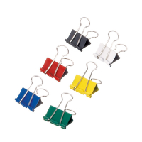 Sujetapapeles 32 mm surtido (12 unidades) 402486