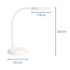 Maul lámpara de escritorio LED blanca 402523 - 2