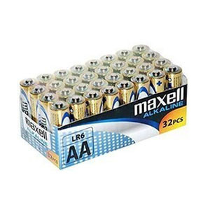 Maxell AA/LR06/MN1500 Pilas Alcalinas (32 unidades)  425878 - 1
