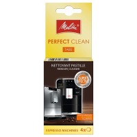 Melitta Perfect Clean pastillas de limpieza para cafeteras (4 x 1,8 gramos) E-0025 SME00006
