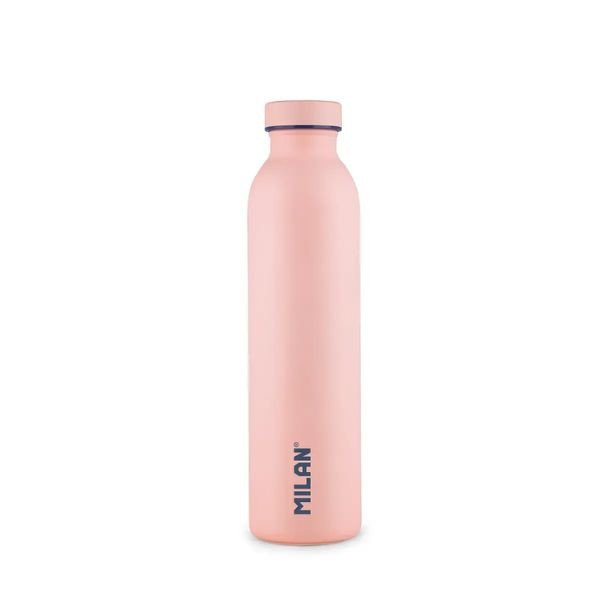 Milan 430 Since 1918 Botella isotérmica de acero inoxidable de 591 ml rosa 426189 - 1