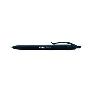 Bolígrafo retráctil Milan P1 Touch (negro) 426012 - 1