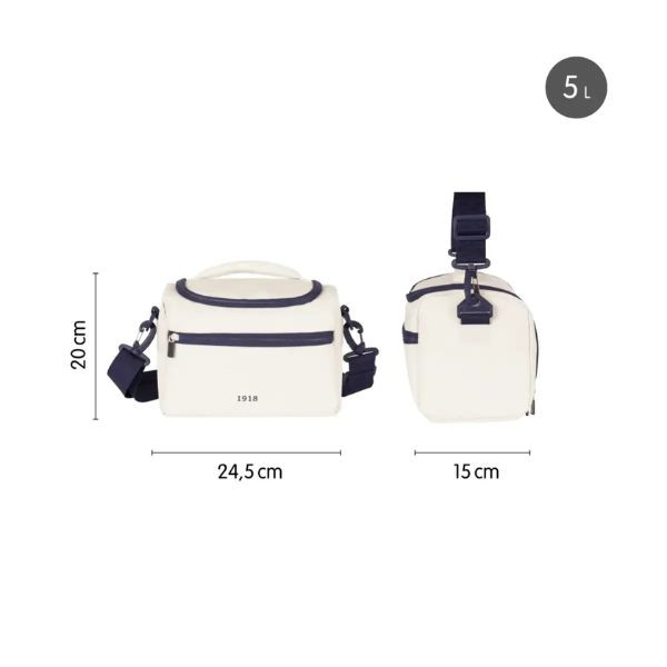 Milan Bolsa Porta Alimentos Beige Isotérmica 5 litros 427599 - 3