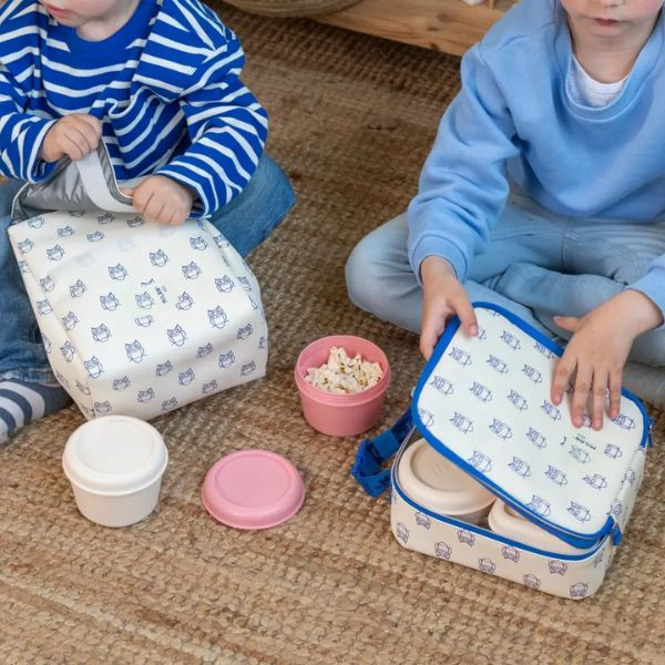 Milan Bolsa Porta Alimentos Blanca Isotérmica con 3 Fiambreras 3,9 litros 427597 - 7