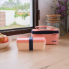Milan Bolsa Porta Alimentos Rosa Isotérmica con Fiambrera 1,5 litros 427596 - 2