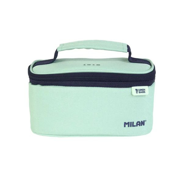 Milan Bolsa Porta Alimentos Verde Isotérmica con Fiambrera 1,5 litros 427594 - 1