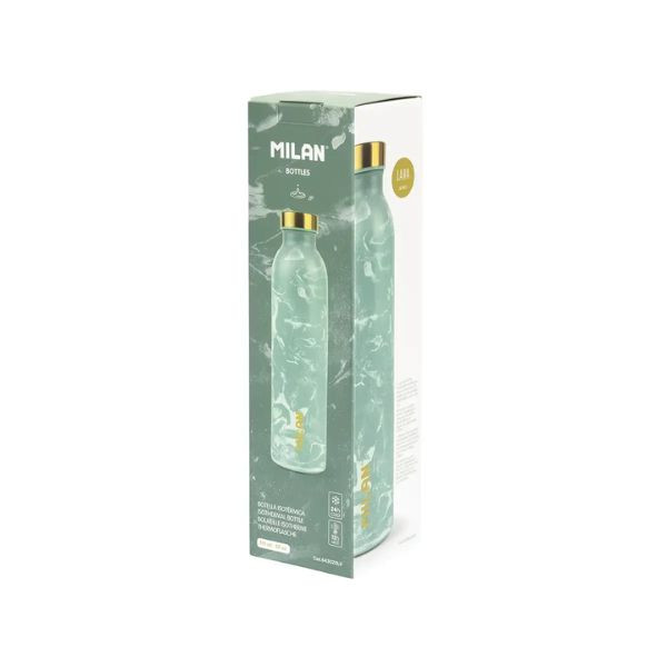 Milan Lava Botella isotérmica de acero inoxidable de 591 ml verde 426958 - 3