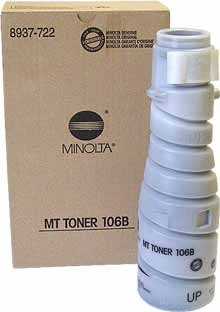 Minolta Konica Minolta 106B (8937-722) 2 toner negros (original) 8937-722 071980 - 1