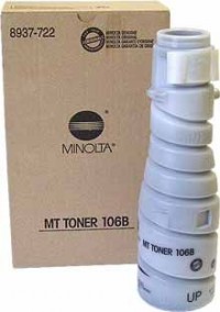 Minolta Konica Minolta 106B (8937-722) 2 toner negros (original) 8937-722 071980