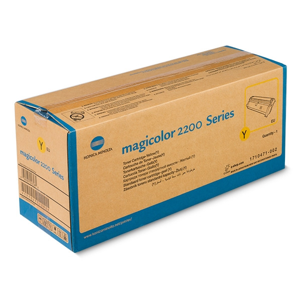 Minolta Konica Minolta 4145503 / 1710471-002 toner amarillo (original) 1710471002 4145503 032440 - 1