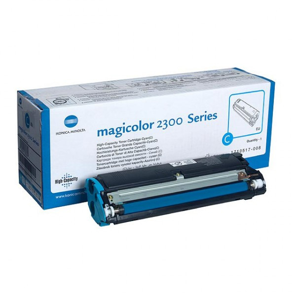 Minolta Konica Minolta 4576511 / 1710517-008 toner cian XL (original) 1710517-008 4576511 032535 - 1