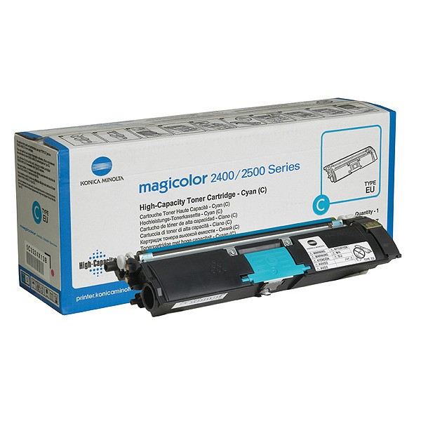 Minolta Konica Minolta A00W331 / 1710589-003 toner cian (original) 1710589-003 A00W331 032814 - 1