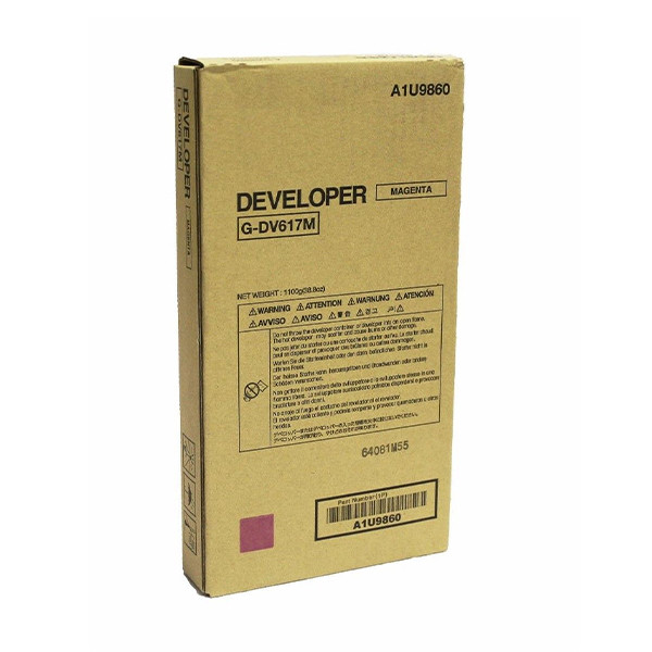 Minolta Konica Minolta DV-617M (A1U9860) revelador magenta (original) A1U9860 073478 - 1