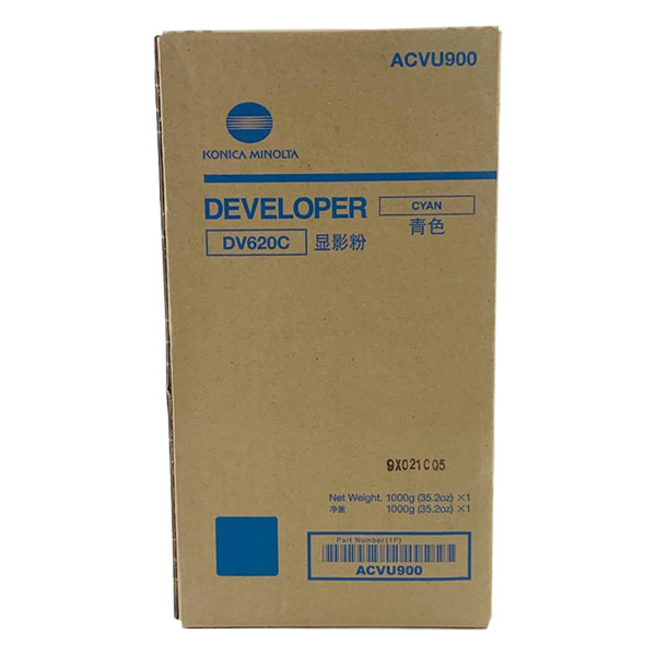 Minolta Konica Minolta DV-620C (ACVU900) revelador cian (original) ACVU900 073394 - 1