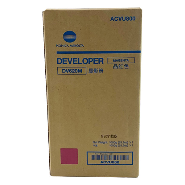 Minolta Konica Minolta DV-620M (ACVU800) revelador magenta (original) ACVU800 073396 - 1