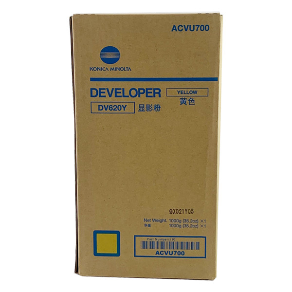 Minolta Konica Minolta DV-620Y (ACVU700) revelador amarillo (original) ACVU700 073398 - 1
