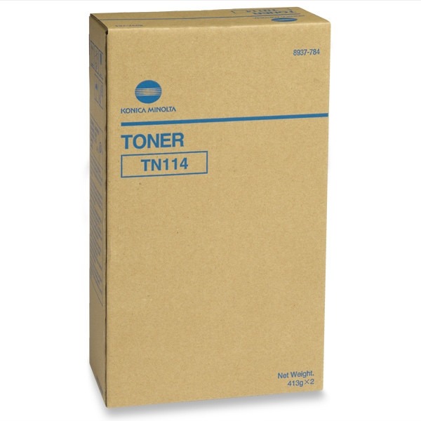 Minolta Konica Minolta TN-114 (8937-784) 2 toner negros (original) 8937784 071905 - 1