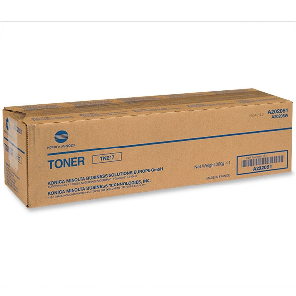 Konica Minolta A202051 - Tóner para Bizhub 223/283, 17500 páginas, Negro