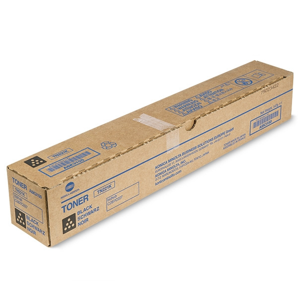 Konica Minolta A8K3150 cartucho de tóner Original Negro 1 pieza(s) - Tóner para impresoras láser (21000 páginas, Negro, 1 pieza(s))