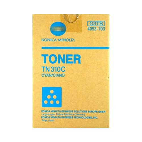 Minolta Konica Minolta TN-310C (4053-703) toner cian (original) 4053-703 072098 - 1