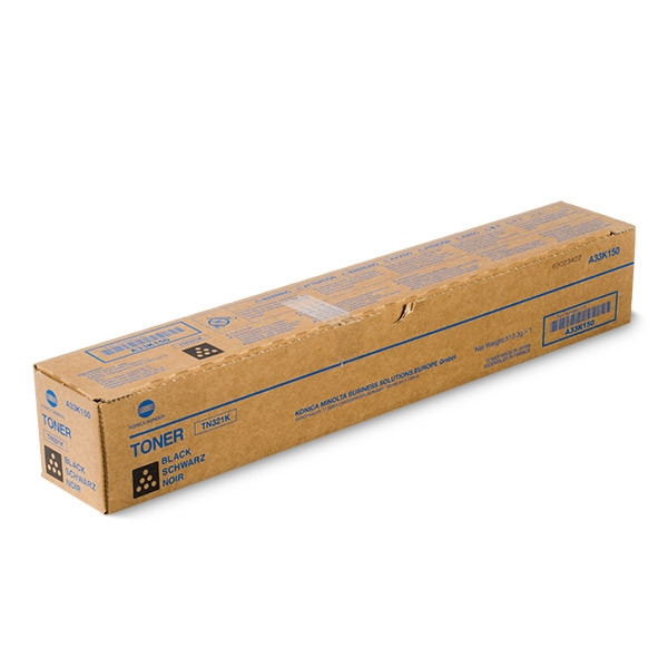 Konica Minolta TN-321K - Tóner láser y Cartuchos (27.000 páginas, Láser C364 - C284 - C224)