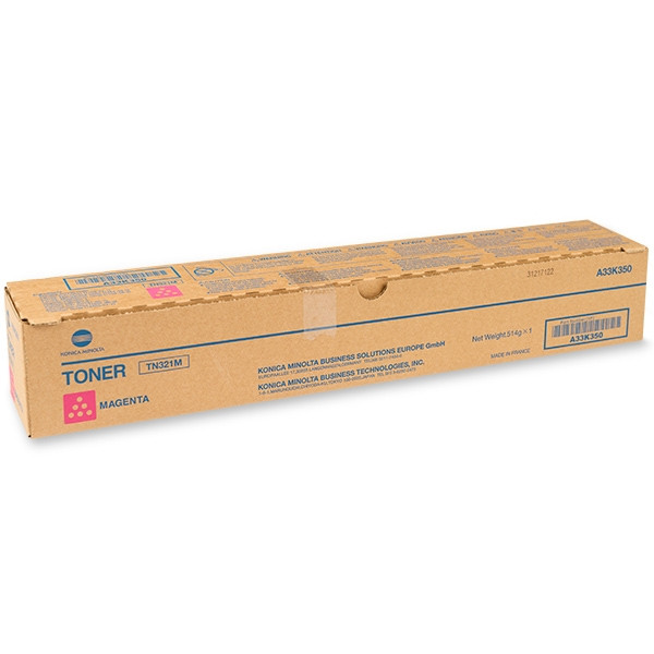 Minolta Konica Minolta TN-321M (A33K350) toner magenta (original) A33K350 072604 - 1