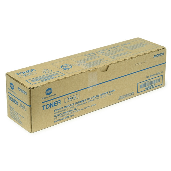 Minolta Konica Minolta TN-415 (A202052) toner negro (original) A202052 072696 - 1