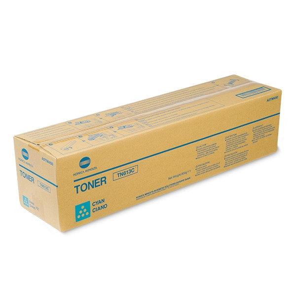 Minolta Konica Minolta TN-613C (A0TM450) toner cian (original) A0TM450 072326 - 1