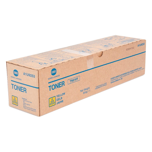 Minolta Konica Minolta TN-616Y (A1U9253) toner amarillo XL (original) A1U9253 072930 - 1