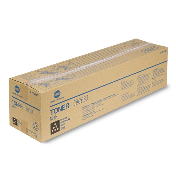 Minolta Konica Minolta TN-711K (A3VU150) toner negro (original) A3VU150 072622 - 1