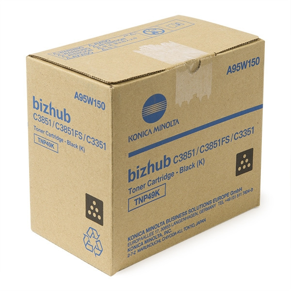 Konica Minolta A95W150 cartucho de tóner 1 pieza(s) Compatible Negro