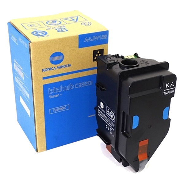 Konica Minolta TNP-80K cartucho de tóner 1 pieza(s) Original Negro