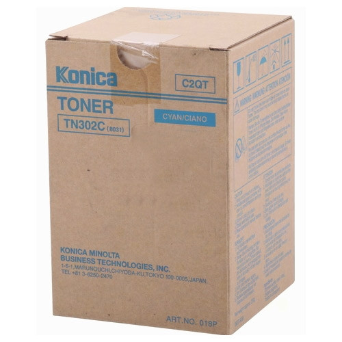 Minolta Konica TN-302C (018P) toner cian (original) 018P 072542 - 1