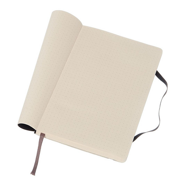 Moleskine bullet journal grande de tapa blanda negra 313087 - 3