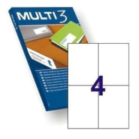 Multi3 etiquetas 105 x 148 mm 400 etiquetas 427484