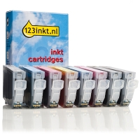 Multipack Canon CLI-42 BK/ C/M/Y/PC/PM/GY/LGY (marca 123tinta)