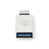 Nedis Adaptador USB-C a USB-A plateado K010221041