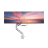 Neomounts Next Core Brazo de monitor con resorte de gas para 2 monitores, blanco (con abrazadera y pasacables de escritorio) 204023 - 6